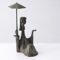 Angel Botello NINA CON SOMBRILLA Sculpture, 21.75H - Sold for $44,800 on 10-10-2026 (Lot 3).jpg